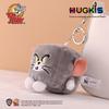 Authentic Tom & Jerry Plush Transforming Keychain Figurine - Cute Cartoon Ornament Birthday Gift