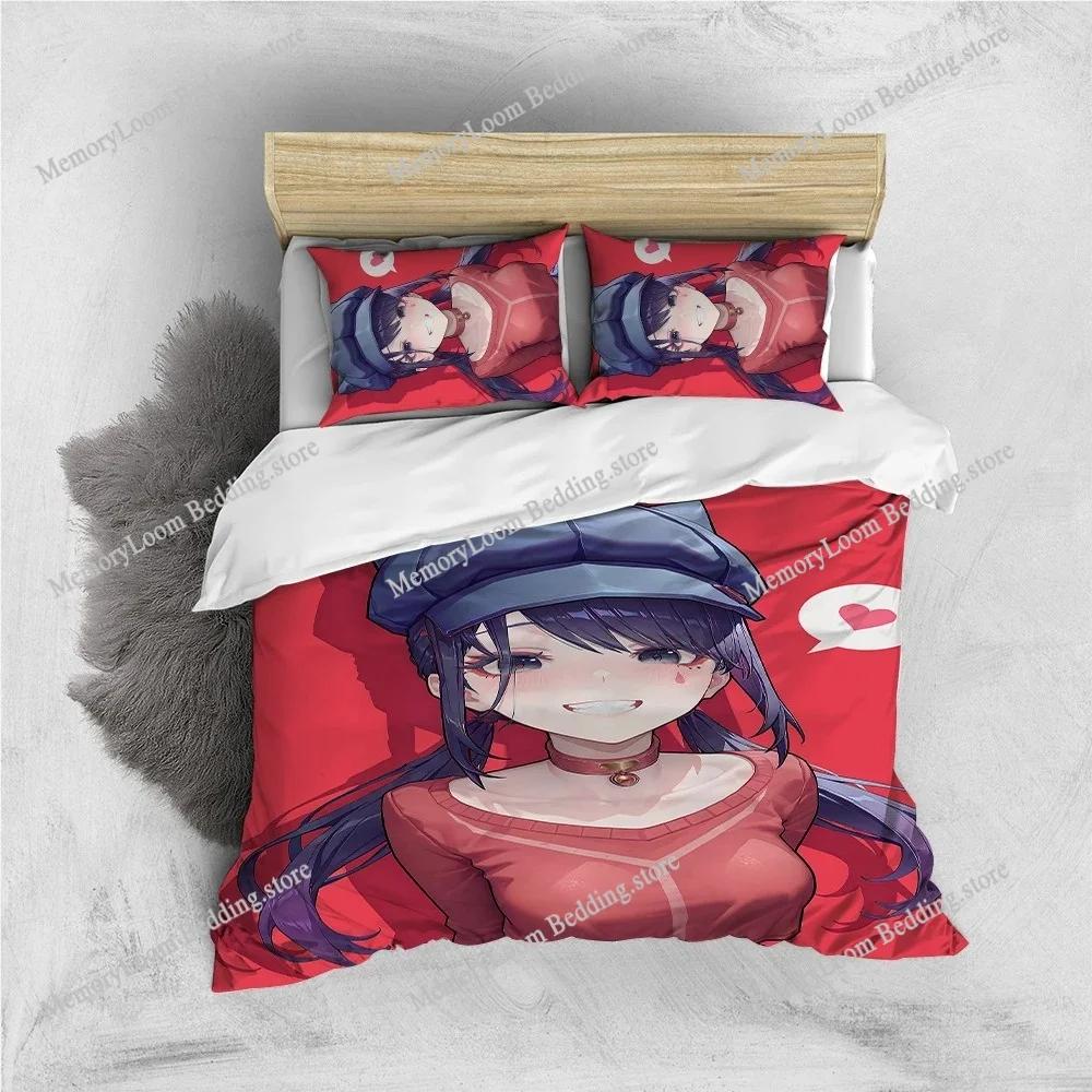 Hot Game M-MiSide-Mita Duvet Cover Set Home Style Bedding Soft Laundry Cotton Bed Four Seasons Student Dormitory Luxury Gift