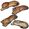 Anti-slip Lion Doormat 2D Flat Wolf Floor Mat Creativity Tiger Carpet Rug  Bedroom Bathroom