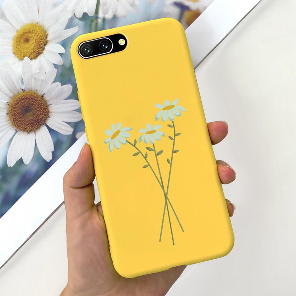 For Honor 10 Case Honor10 COL-L19 COL-L29 Fashion Moon Pattern Soft Silicon Protective Cover Phone Cases