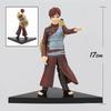 BANDAI 17CM Anime Naruto Shippuuden Gaara Stehende Szene Modell Spielzeugpuppe Sammlung Naruto Schreibtischornamente Actionfigur PVC