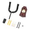 2-in-1 Guitar Wall Mount with Hygrometer Humidity Meter Guitar Wall Hanger Stringed Instrument