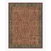 Anonna Dark Wood Area Rug for Bedroom Bedside Decor Floor Mat Floral Aesthetic Carpet for Living Room Non Slip Washable Carpet
