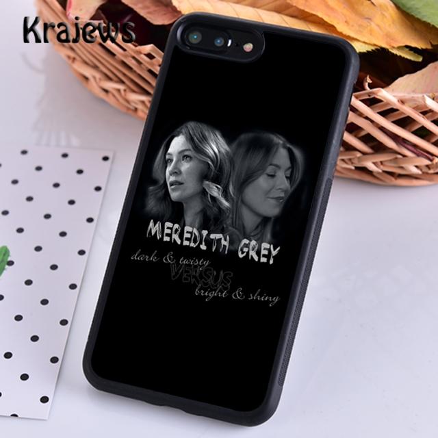 Krajews You're My Person Greys Anatomy Phone Case For iPhone 17 Air 16 15 14 plus 11 12 13 pro max coque Shell Fundas