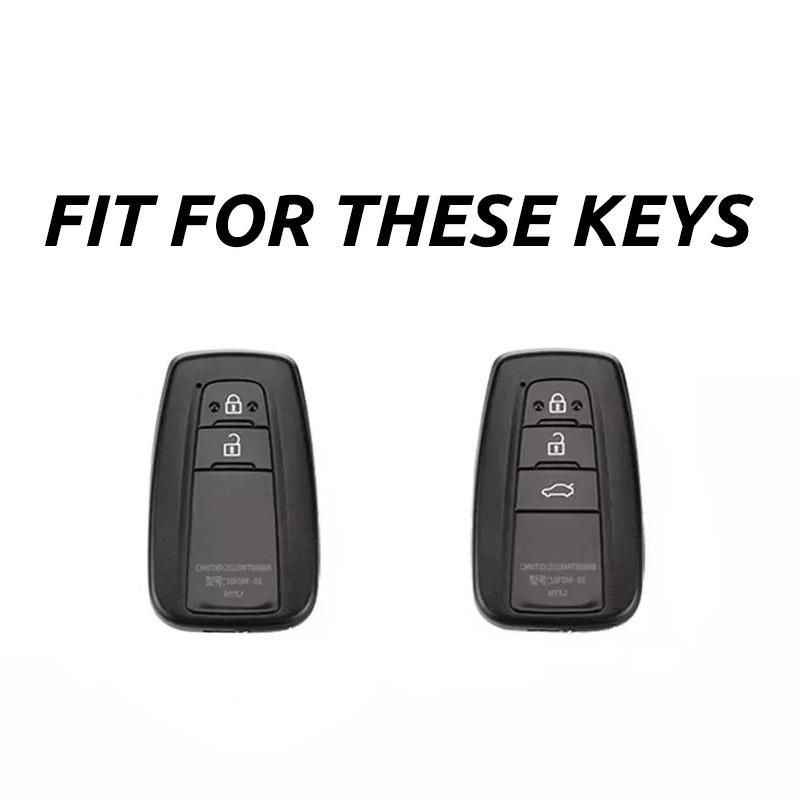 For Toyota 2026 Hot Hub Caps Newly Car Remote Key Case Cover Protective Shell Accessories For Toyota GR Prius Camry Corolla CHR