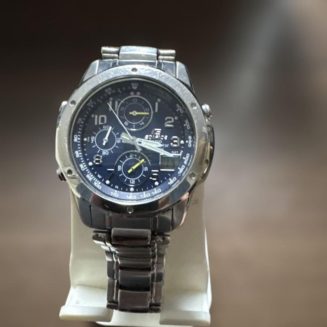 CASIO Edifice EQW-700 Radio Solar Chronograph Watch