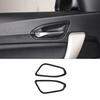 Für BMW 1 2er F20 F21 F22 F23 2012-2018 ABS Kohlefaser Auto Mittelkonsole Innendekor Aufkleber Autozubehör
