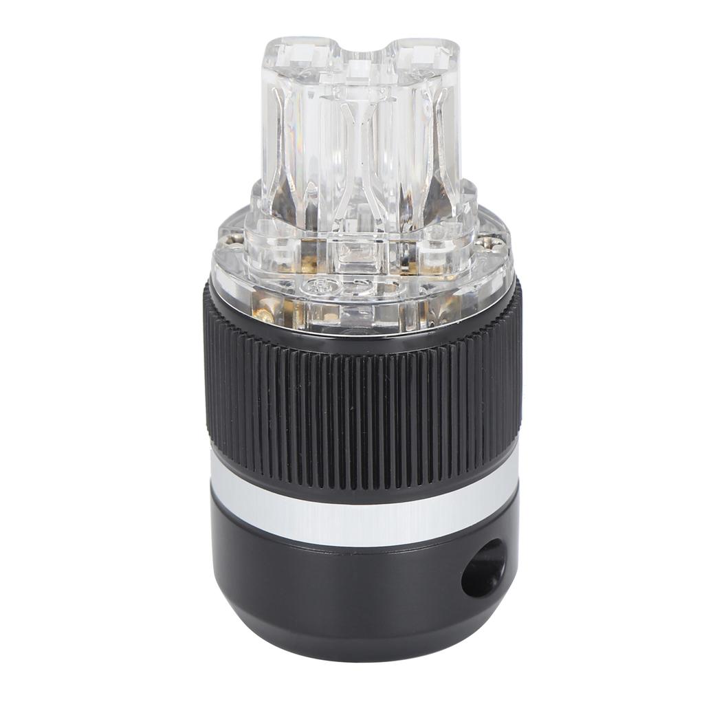 Monoso Power Plug Pure Copper RhodiumPlated AC HighFidelity Power Plug 100250V(F101R (Female) )