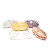 2025 New Elegant Pearl Marble Acrylic Clutch Bag Women Prom Evening Party Egg Shape Handbags Lady Wedding Shoulder Crossbody Bag