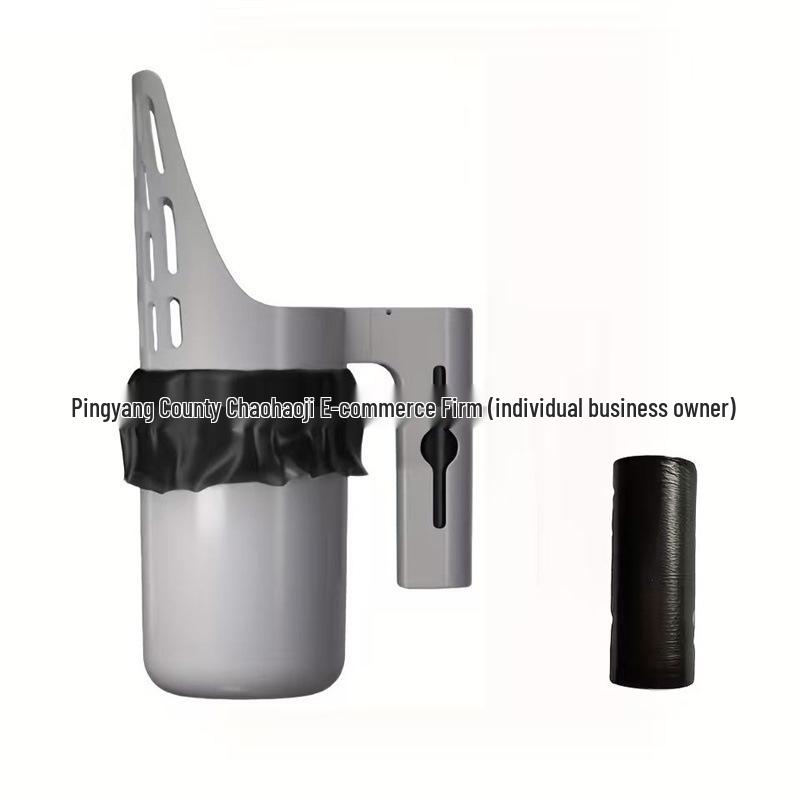 

Трансграничный совок для кошачьего туалета и контейнер для хранения отходов для кошек и собак Box with 1 roll trash bags серый