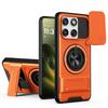 KEYSION Magnetic Phone Case for Motorola MOTO Edge 70 5G Slide Camera Protection Upright Kickstand 360° Ring Shockproof Cover