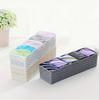 1pc Stackable Drawer Style Organizer Storage Box Multi Grid Hollow Plastic Storage Box Suitable For Socks Underwear Organizer