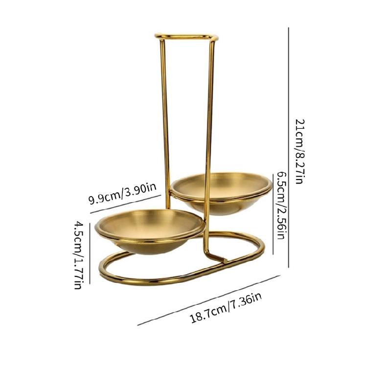 Rustproof Iron Construction Kitchen Tool Holder Vertical Storage Stand For Spoons And Utensils Soup Ladle