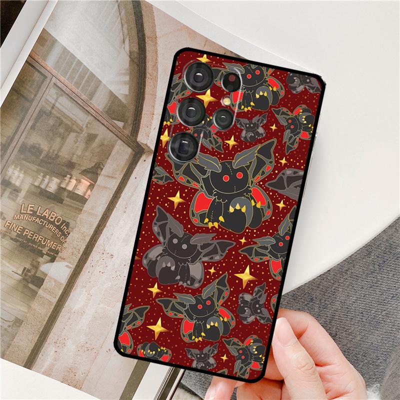 Mothman Night Grey Fundas For Samsung Galaxy S23 S20 FE S21 Ultra Note 20 Note 10 S8 S9 S10 Plus S22 Ultra Case