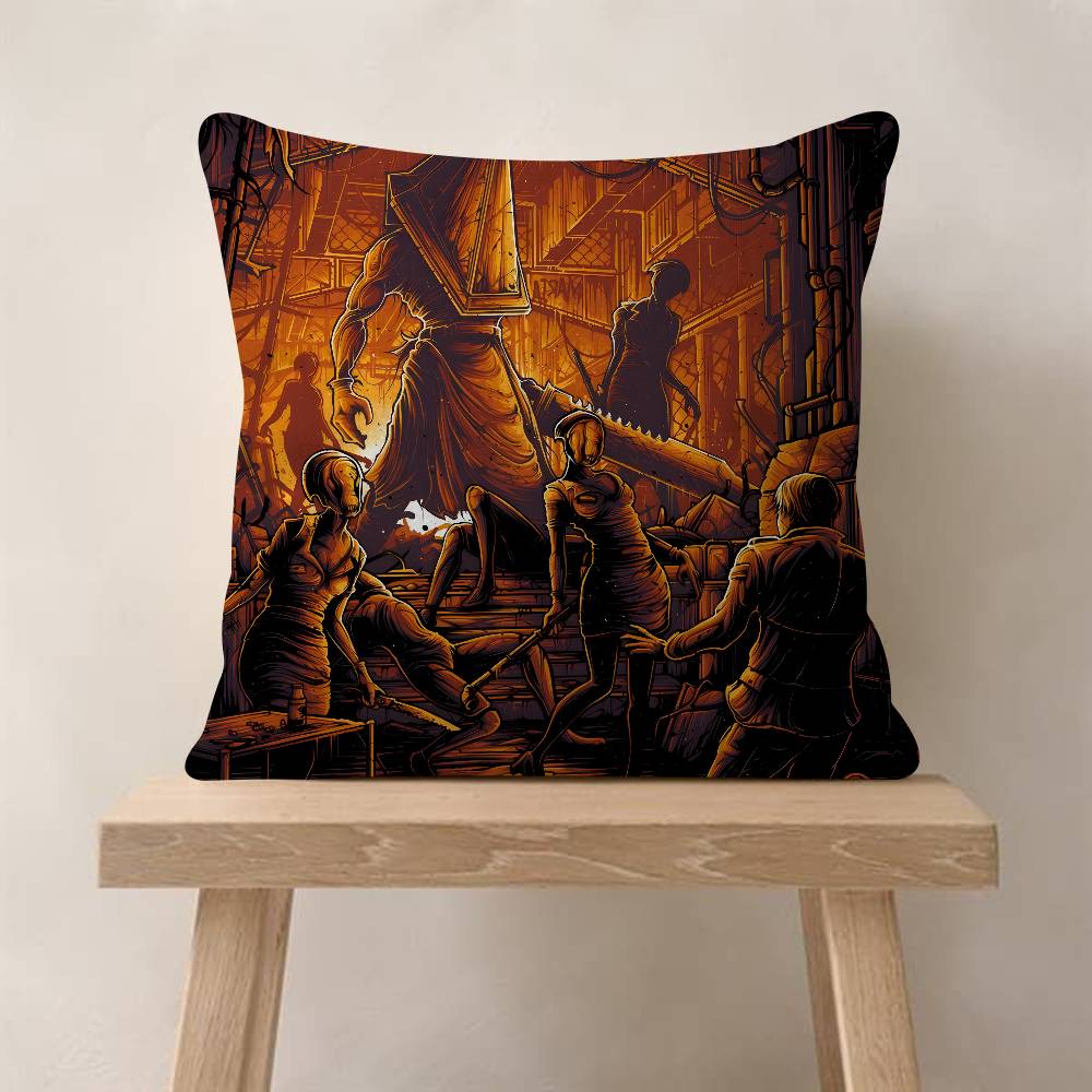 Cushion Cover 30x50 Polyester Sofa Cushions Decorative Throw Pillows Decoration Pillowcover Classics Horror S-Silent Hill Game