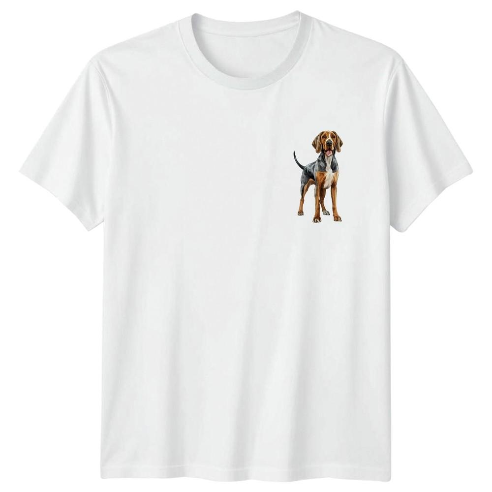 Bluetick Coonhound Dog Graphic Tee Unisexs TShirt Unisexs Animals Canine Lover S