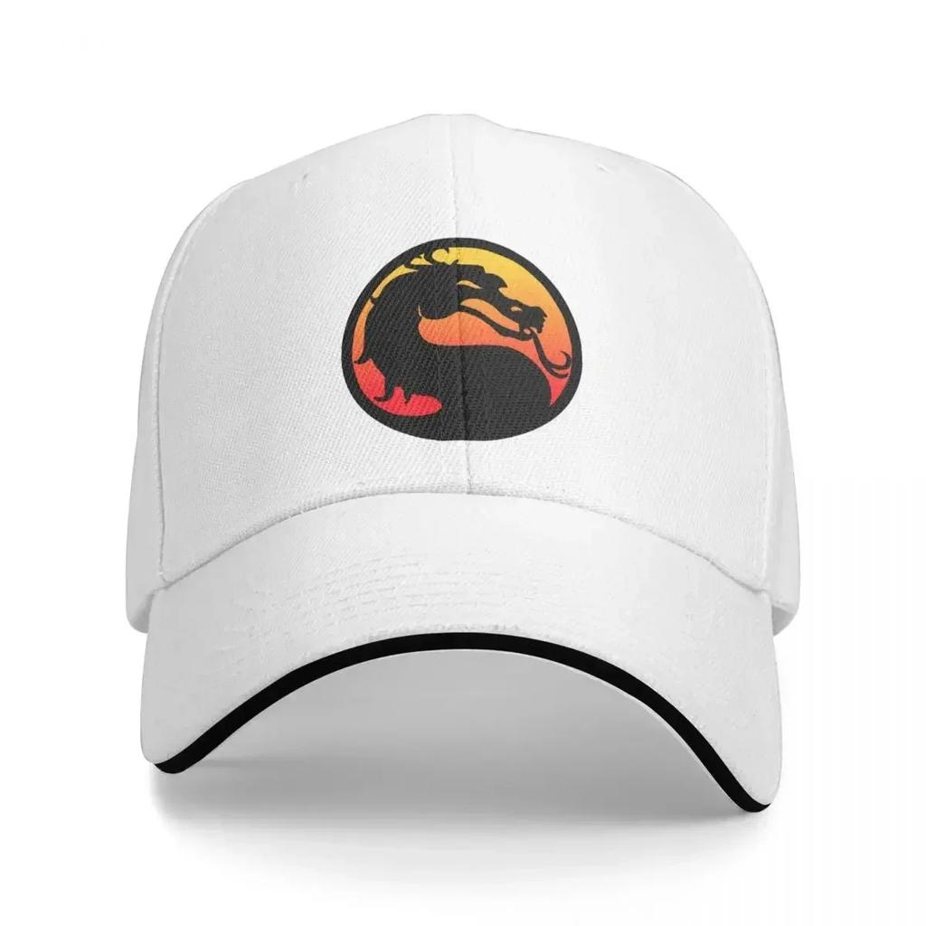 MortalKombatLogo Baseball Cap Adult Fashion Sun Caps Hat Adjustable Polyester Fishing Hat Summer Caps