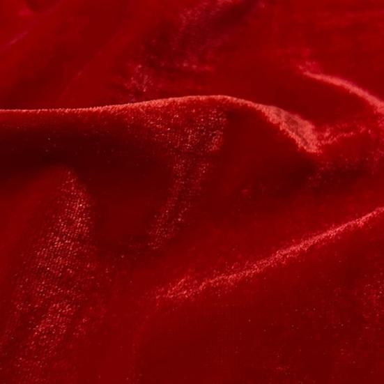 Mrs. Claus Costume Christmas Red Velvet Dress for Women Long Sleeve V Neck Cosplay Outfit with Santa Hat And Belt