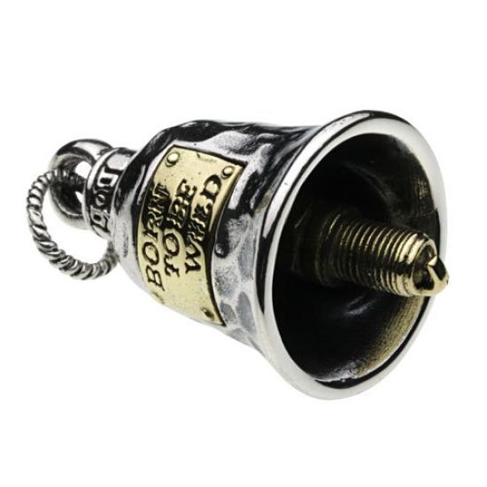 Route 66 Bikers Bell Pendant 925 Silver P0600 [Cenote] [Silver Accessory]