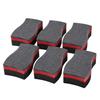 Barbecue spons - BBQ PARTY - Set 6 stuks - Dubbelzijdig schurend & mousse - Ergonomisch 14,5 x 8 x 4 cm - Duurzaam