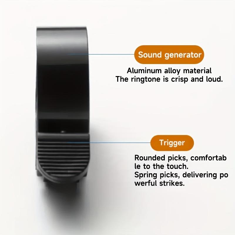 1pc Super Loud Invisible Bike Bell, Aluminum Alloy Hidden Design for Mountain and Road Bikes, for Riding and Decoration