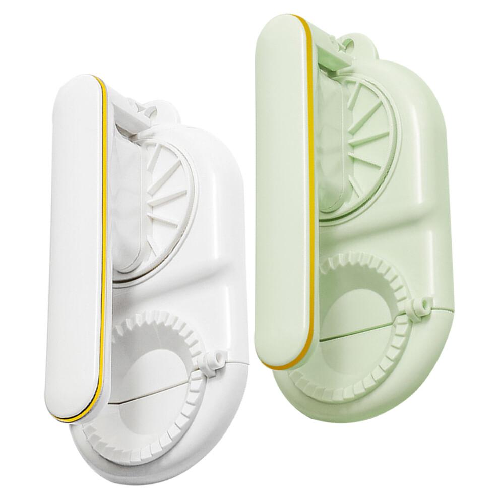 2pcs Dumpling Press Pp Non Slip Handle For Wrapping Dumplings