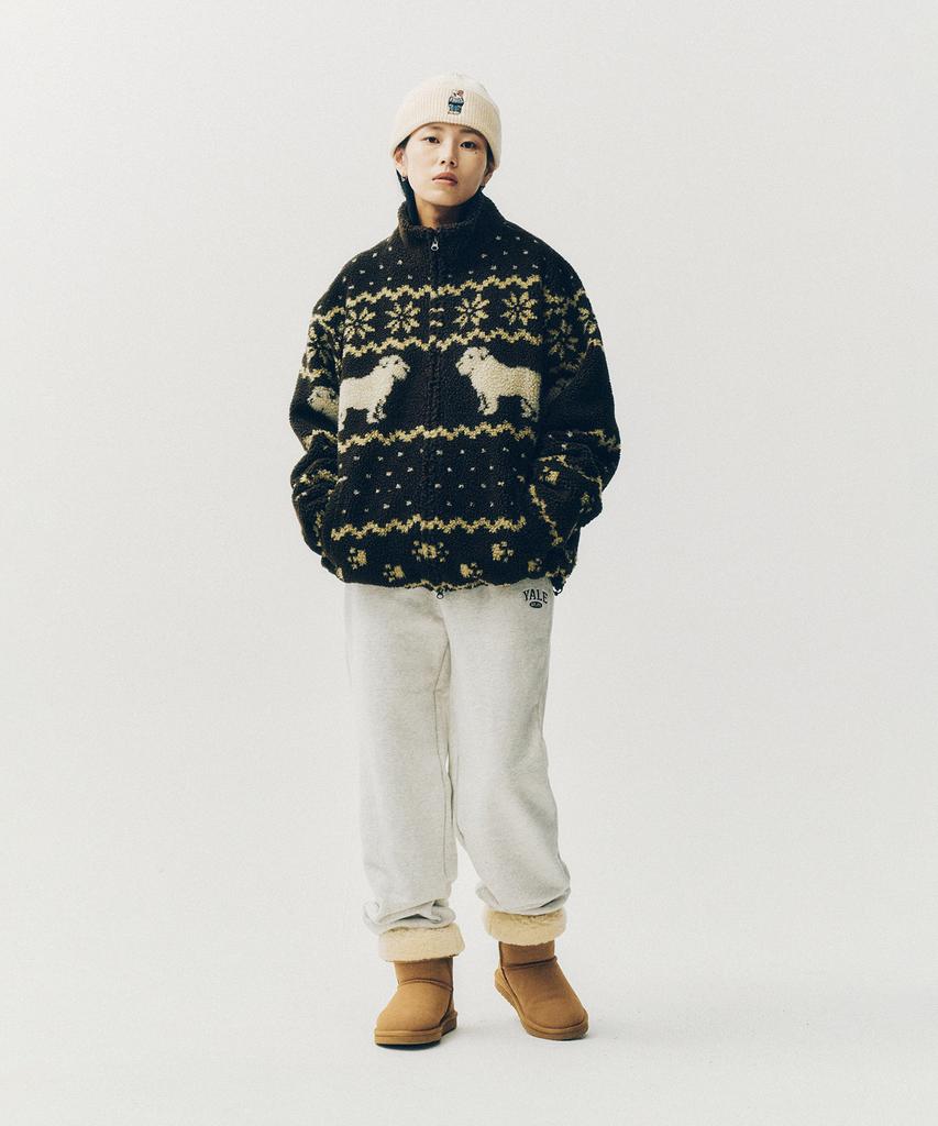 YALE Nordic Dan Cozy Beanie_Ivory