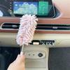 Extendable Duster Made of Soft Chenille for Gentle Cleaning Suitable for Electronics