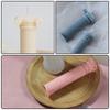 1 Pcs 3D Roman Column Candle Silicone Mould Aromatherapy Candle Plaster Mould Silicone Candle Molds Wax Candle Mold Home Decoration
