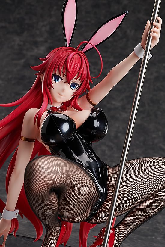 Figurka ze střední školy D x D, Rias Gremory Bunny, plastová, lakovaná, hotová, měřítko 2, ver.. 1/4