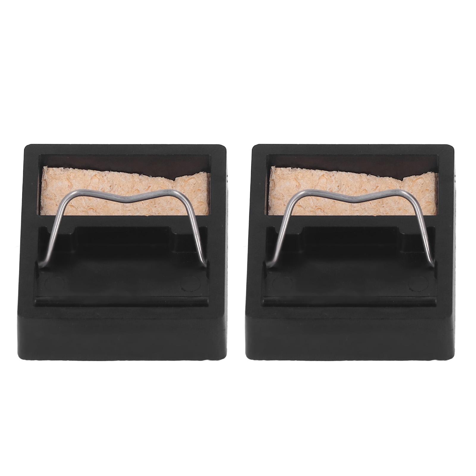 

2PCS Electric Soldering Iron Stand Simple Plastic Black Soldering Iron Bracket for SH72 Other