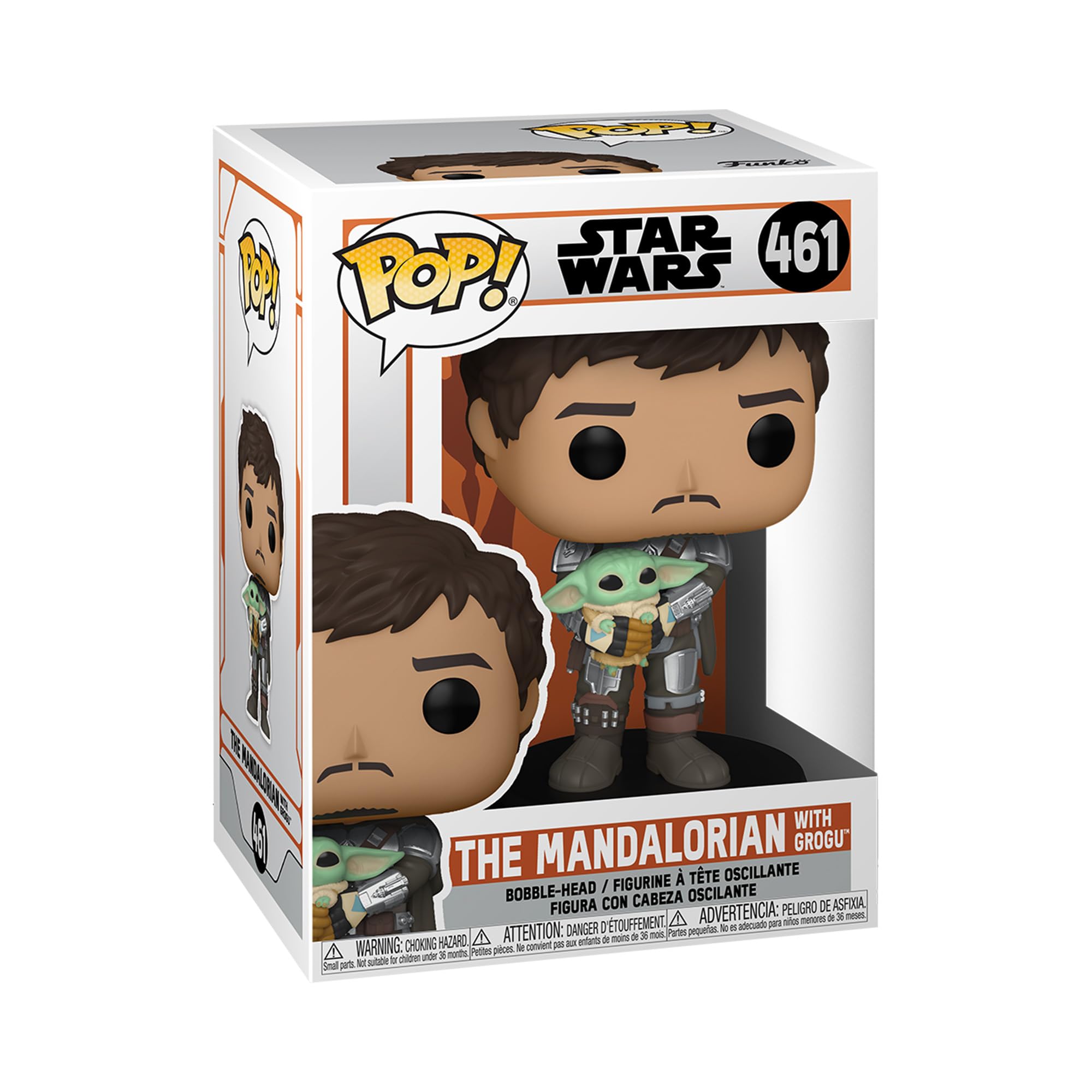 

FUNKO STAR Мандо держит ребенка, похлопывает! ВОЙНЫ Мандалорские-