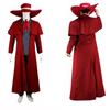 Cosplay Nou Vânător de Vampiri Hellsing Alucard Costume Răcoroase Costume Bărbătești Conținut Haină Lungă Cele Mai Bune Ținute Ochelari Peruci Șapcă