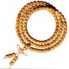 108 Beads Golden Sandalwood Buddhist Mala Bracelet for Men & Women