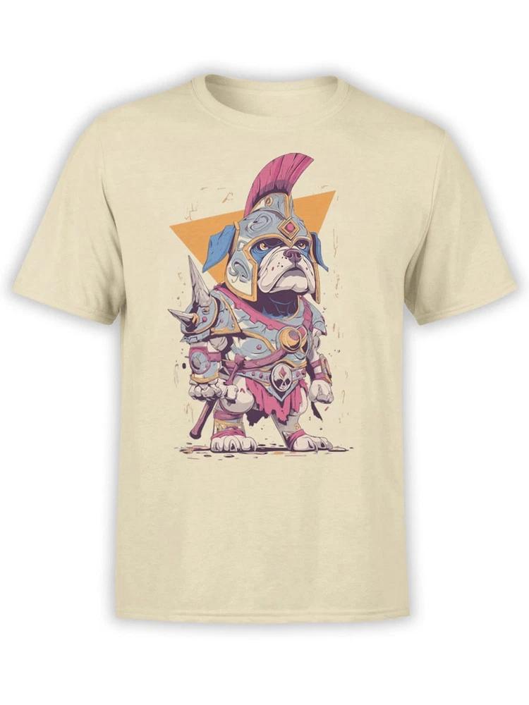 Gladiator Paws Tshirt Funny Bulldog Warrior Tee Unisex S