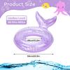Inflatable Swim Ring, Cute Mermaid Dinosaur Unicorn Mouse Swimming Pool Floats Tube Raft, Water Bathtub Beach Party Toys
