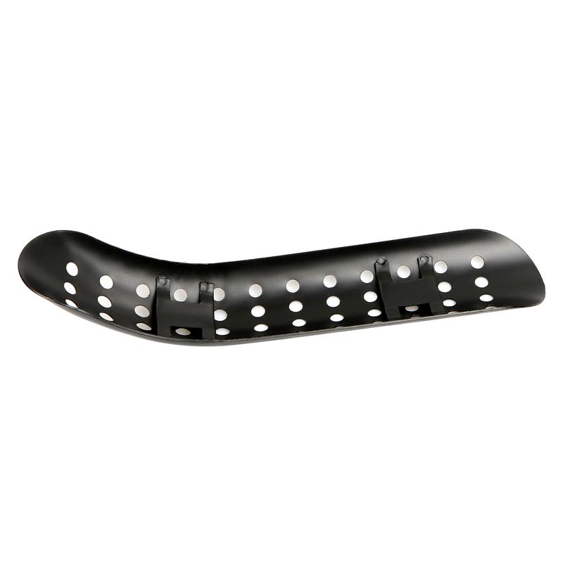 1 Set Universal Motorcycle Exhaust Pipe Curved Heat Shield Muffler Pipe Anti-Hot Decor Guard Protector for Harley Custom Chopper
