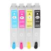 Ink Cartridges Compatible Refill Replacement 4 Colors With Permanent Chip for Inkjet Printer ICBK62 ICC62 ICM62 ICY62
