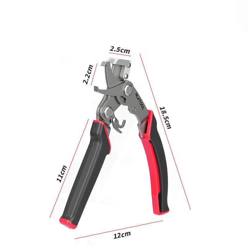 Car Clip Pliers Stainless Steel Automotive Snap Pliers Fastener Remover for Mechanics DIY Garage Workshop Users