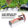 14.8V 60C 5000mAh 4S Lipo Battery XT60 Plug for RC Racing Drone Helicopter Car Boat