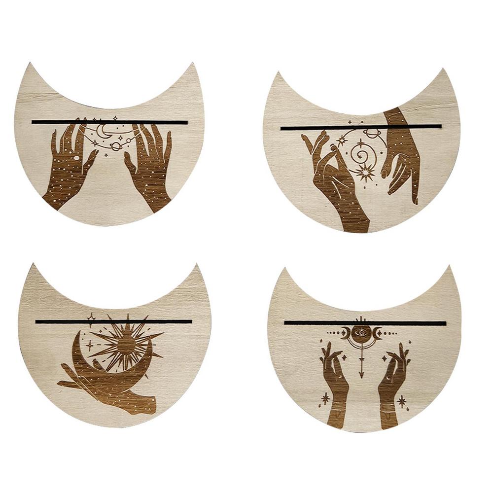 Holz-Tarotkartenständer, stabiler und langlebiger Tarotkartenständer, Geschenk für Enthusiasten, Zubehör für Wahrsagereispiele