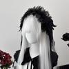 Decorative Wing Shaped Hair Cloth Band Comfortable Headwear for Special Event Everyday Use