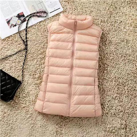Ultralight Down Vest Women Sleeveless Jacket Female White Duck Down Waistcoat Female Warm Puffer Jacket Outwear M-8XL