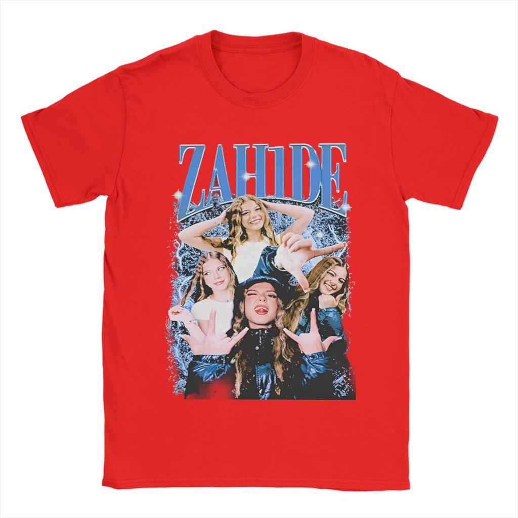 Retro Zahide Bootleg  Merch Men Women T Shirt 100% Cotton Tee Graphic Printed  T-shirt Clothes