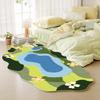 Irregular Shape Living Room Decoration Moss Carpet Thick Plush Rugs for Bedroom Fluffy Soft Bedside Floor Mat Home Washable Rug