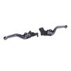 Pair of Motorcycle Short Brake Clutch Levers Adjustable Aluminium Alloy Replacement For Scrambler 400X 2023 2025 Ti