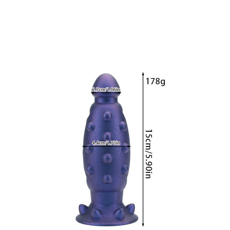 Wolf Toothed Stick Irregular Anal Plug Female Masturbator Alternative Dildo  Adult Product Sex Toy