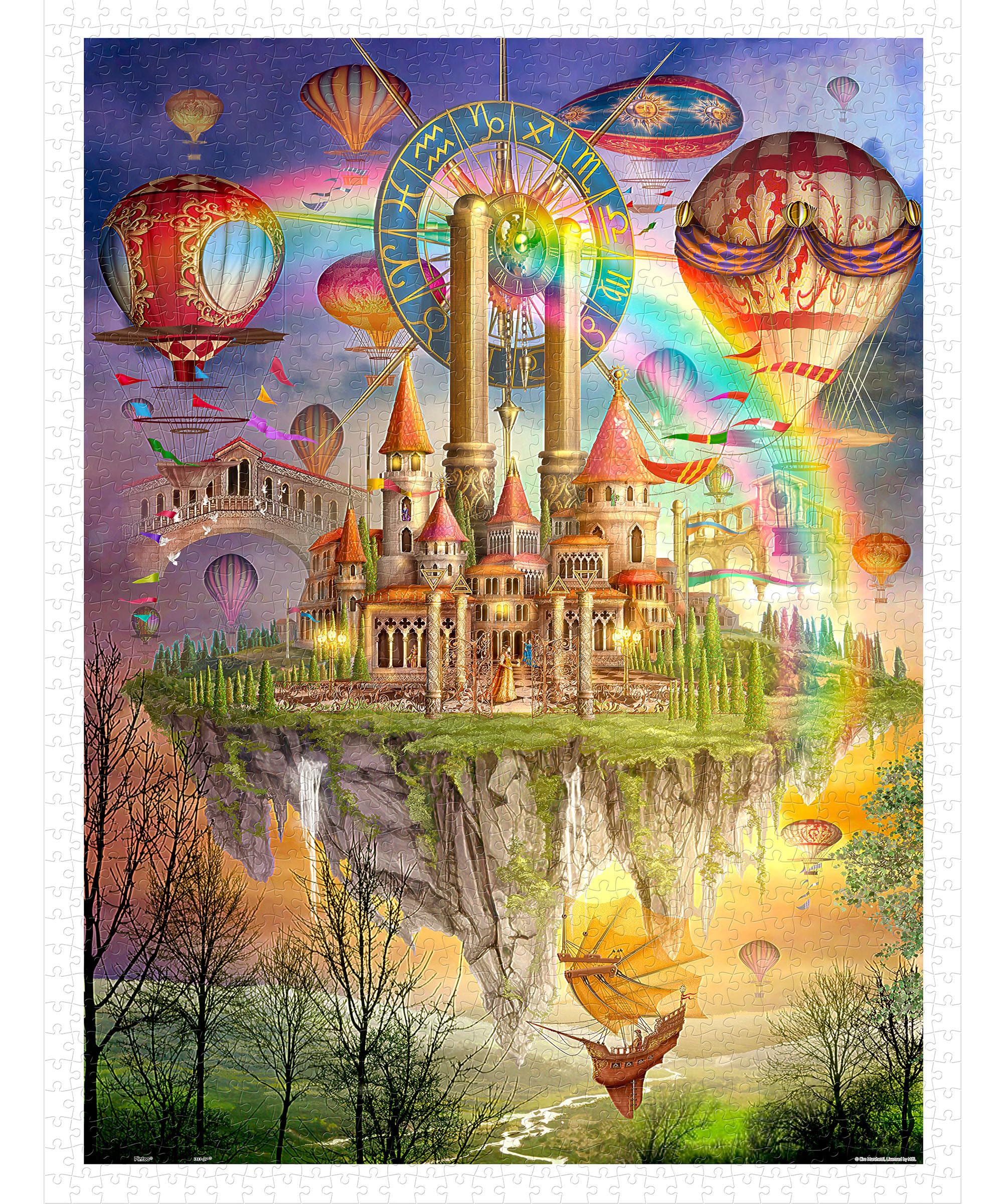 

Пластиковый пазл Pinto Marchetti Tarot x 59 без защелок, 1200 деталей [Ciro - Town] (45 см) взрослые, сложные, части, [H2411]