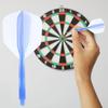 6Pcs Integrated Dart Flights and Shafts 4BA Soft Screw In-One Dart Flight Integrated Dart and Flights for Indoor Outdoor Playing