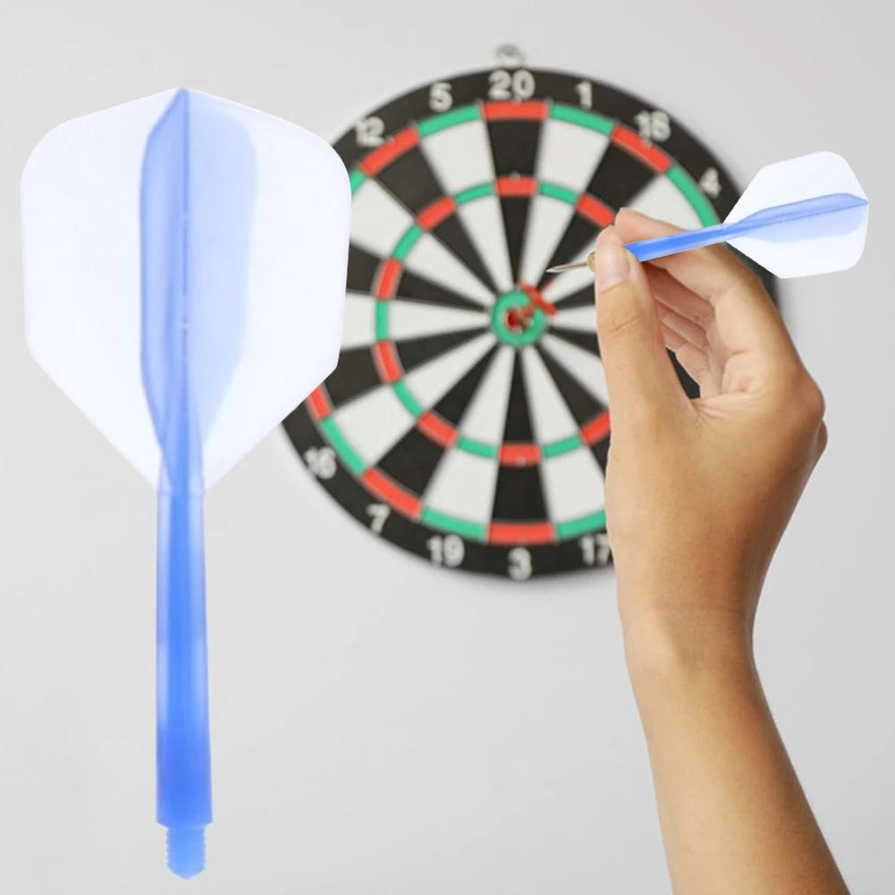 6Pcs Integrated Dart Flights and Shafts 4BA Soft Screw In-One Dart Flight Integrated Dart and Flights for Indoor Outdoor Playing